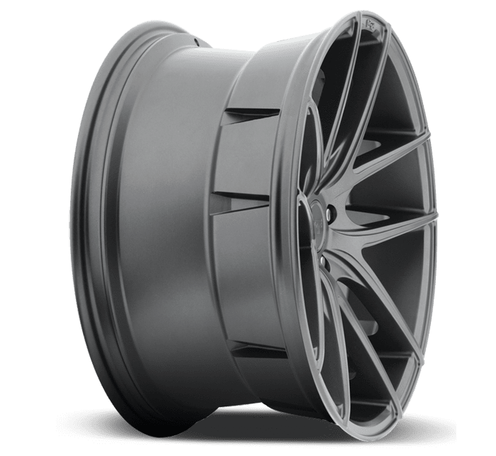 Niche M129 Targa 5x120 20x8.5" +35mm Offset Matte Gunmetal Wheels