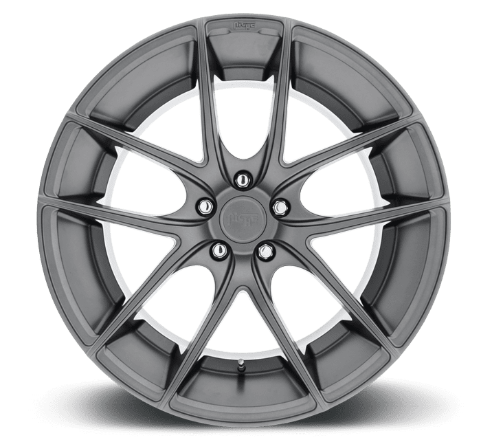 Niche M129 Targa 5x120 20x8.5" +35mm Offset Matte Gunmetal Wheels