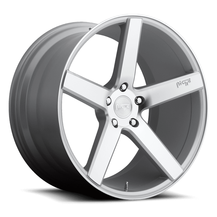 Niche M135 Milan 5x114.3 18" Silver & Machined Wheels