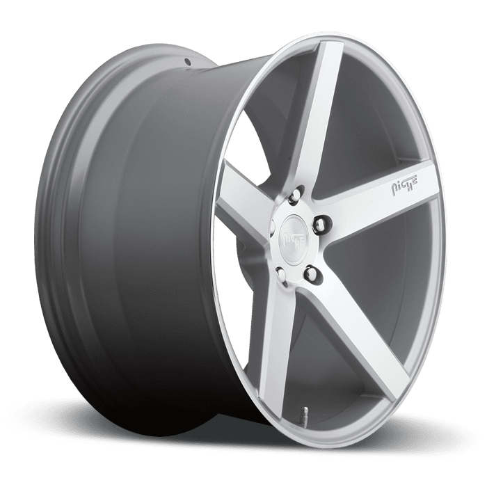 Niche M135 Milan 5x114.3 18" Silver & Machined Wheels