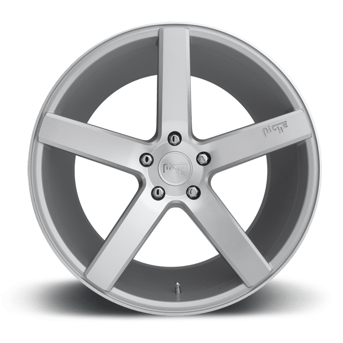 Niche M135 Milan 5x114.3 18" Silver & Machined Wheels