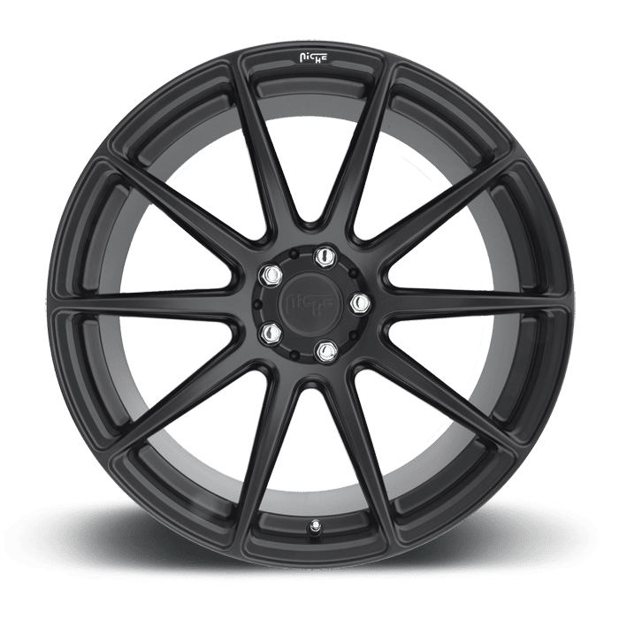 Niche M147 Essen 5x114.3 18x8.0" +40mm Offset Matte Black Wheels