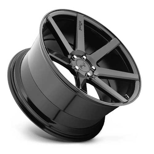 Niche M168 Verona 5x114.3 18x8.0" +40mm Offset Gloss Black Wheels