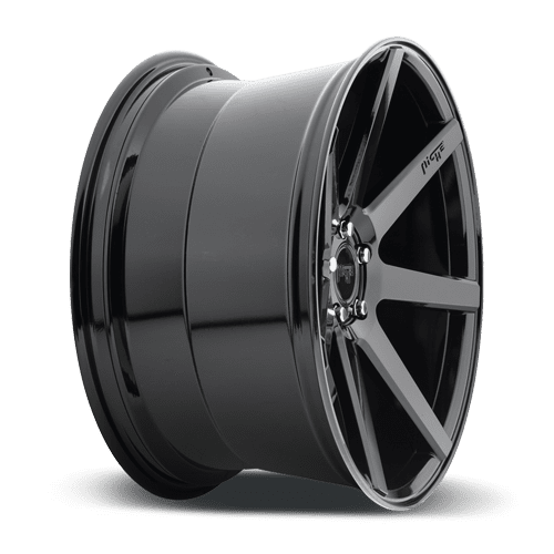 Niche M168 Verona 5x114.3 18x8.0" +40mm Offset Gloss Black Wheels