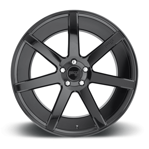 Niche M168 Verona 5x114.3 18x8.0" +40mm Offset Gloss Black Wheels