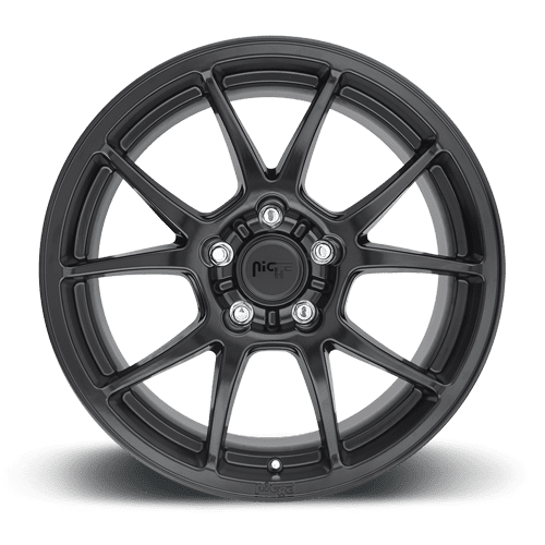 Niche M174 Messina 5x114.3 18x8.0" +40mm Offset Matte Black Wheels