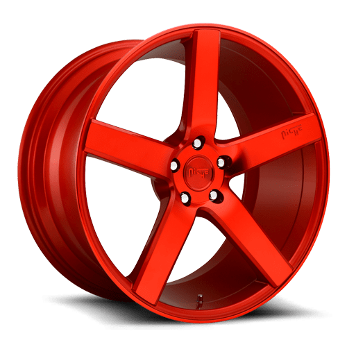 Niche M187 Milan 5x120 20" Gloss Red Wheels