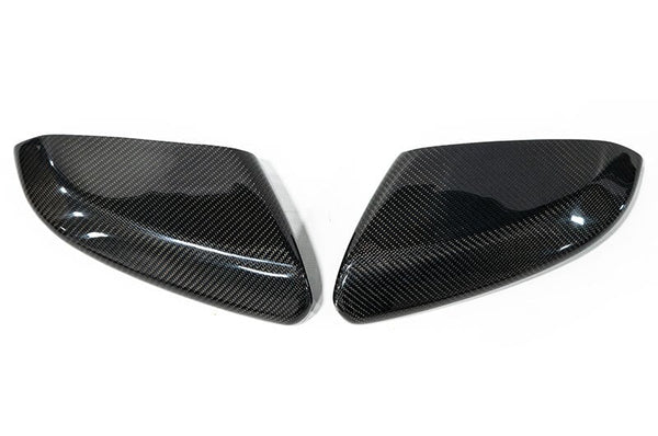 OLM Carbon Fiber Mirror Caps - 2017-2021 Honda Civic Hatchback & Type-R FK8