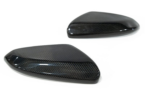 OLM Carbon Fiber Mirror Caps - 2017-2021 Honda Civic Hatchback & Type-R FK8