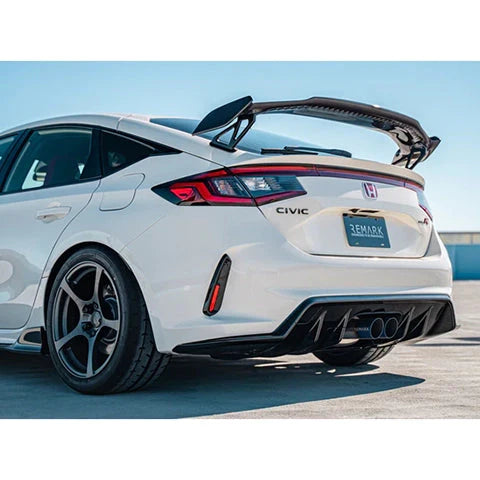 Remark Sports Touring Catback with Front Pipe - 2023+ Honda Civic Type-R