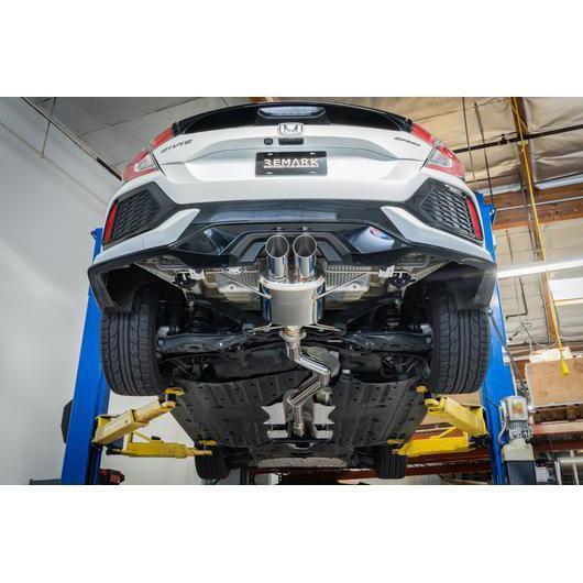 Remark Catback Exhaust - 2017-2021 Honda Civic Hatchback Sport FK7