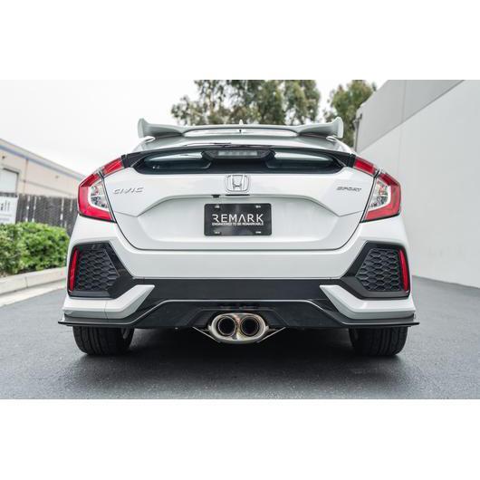 Remark Catback Exhaust - 2017-2021 Honda Civic Hatchback Sport FK7