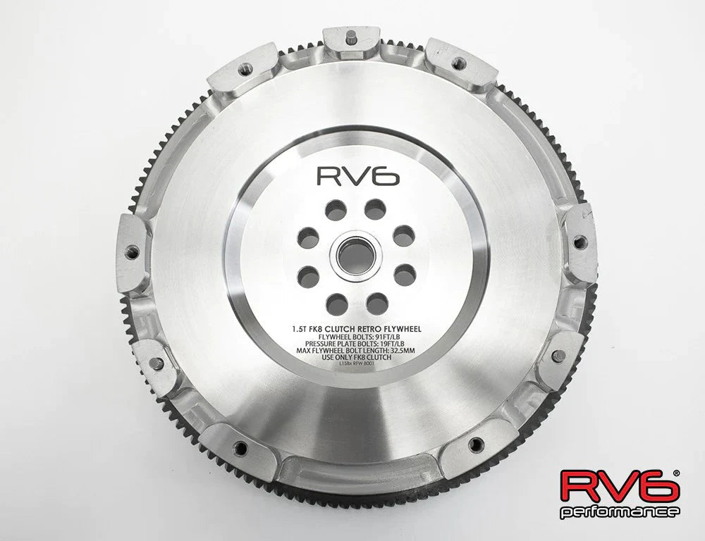 RV6 Retro Flywheel Kit - 2016+ Honda Civic 1.5T Base & Si