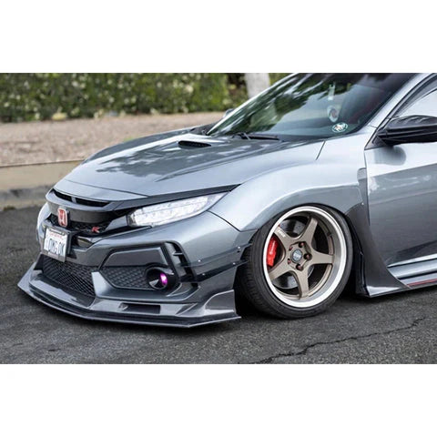 Sayber Design +25mm Wide Front Fenders - 2017-2021 Honda Civic Type-R