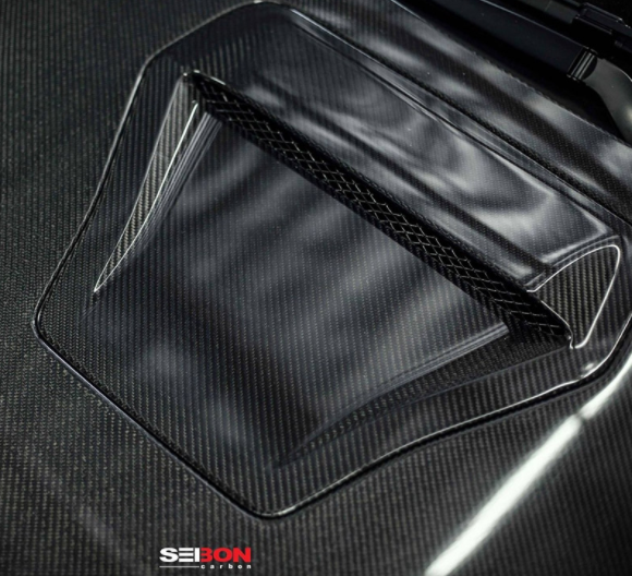 Seibon OEM-Style Carbon Hood - 2017+ Honda Civic Type-R