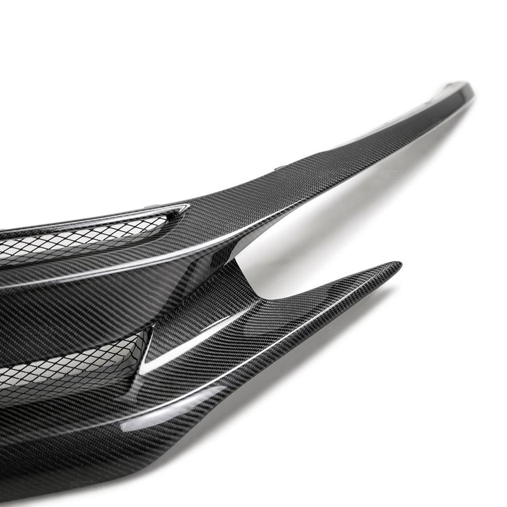 Seibon OEM-Style Carbon Fiber Front Grille - 2016-2021 Honda Civic