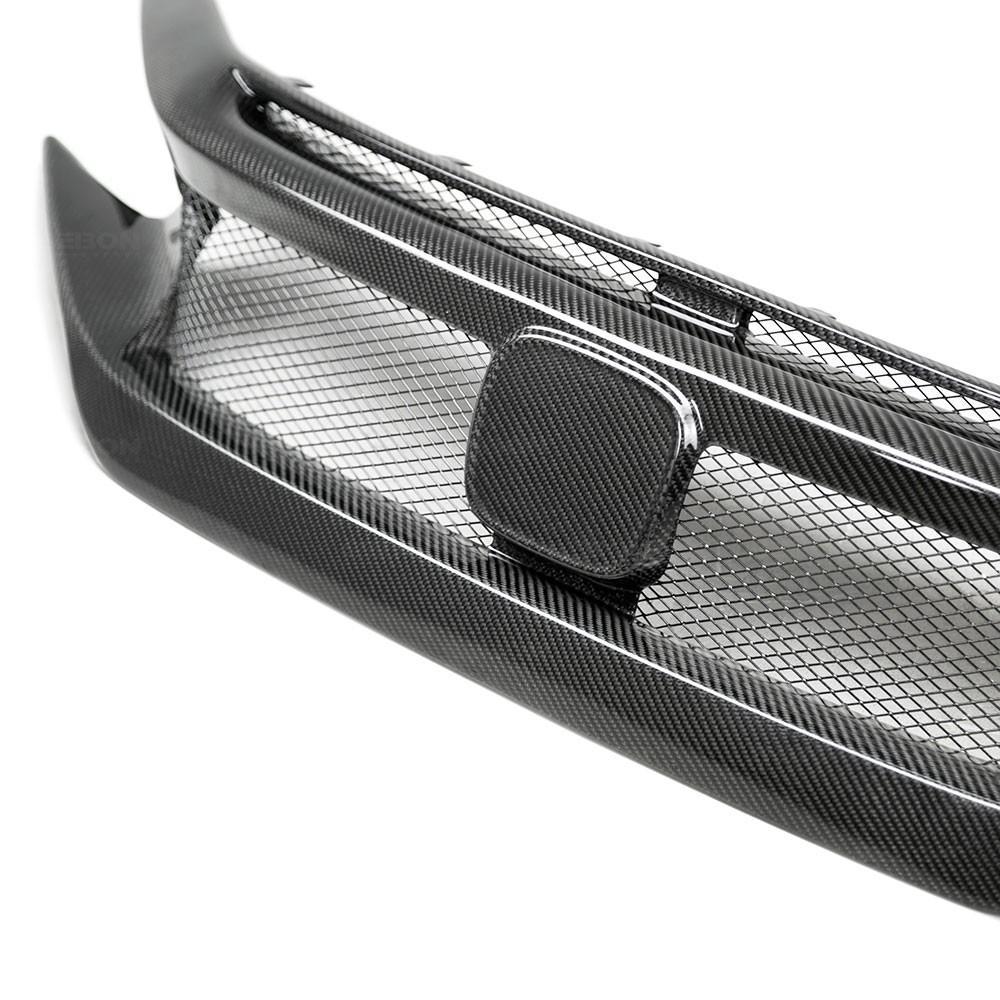 Seibon Carbon Fiber Front Grille - 2017-2021 Honda Civic Type-R