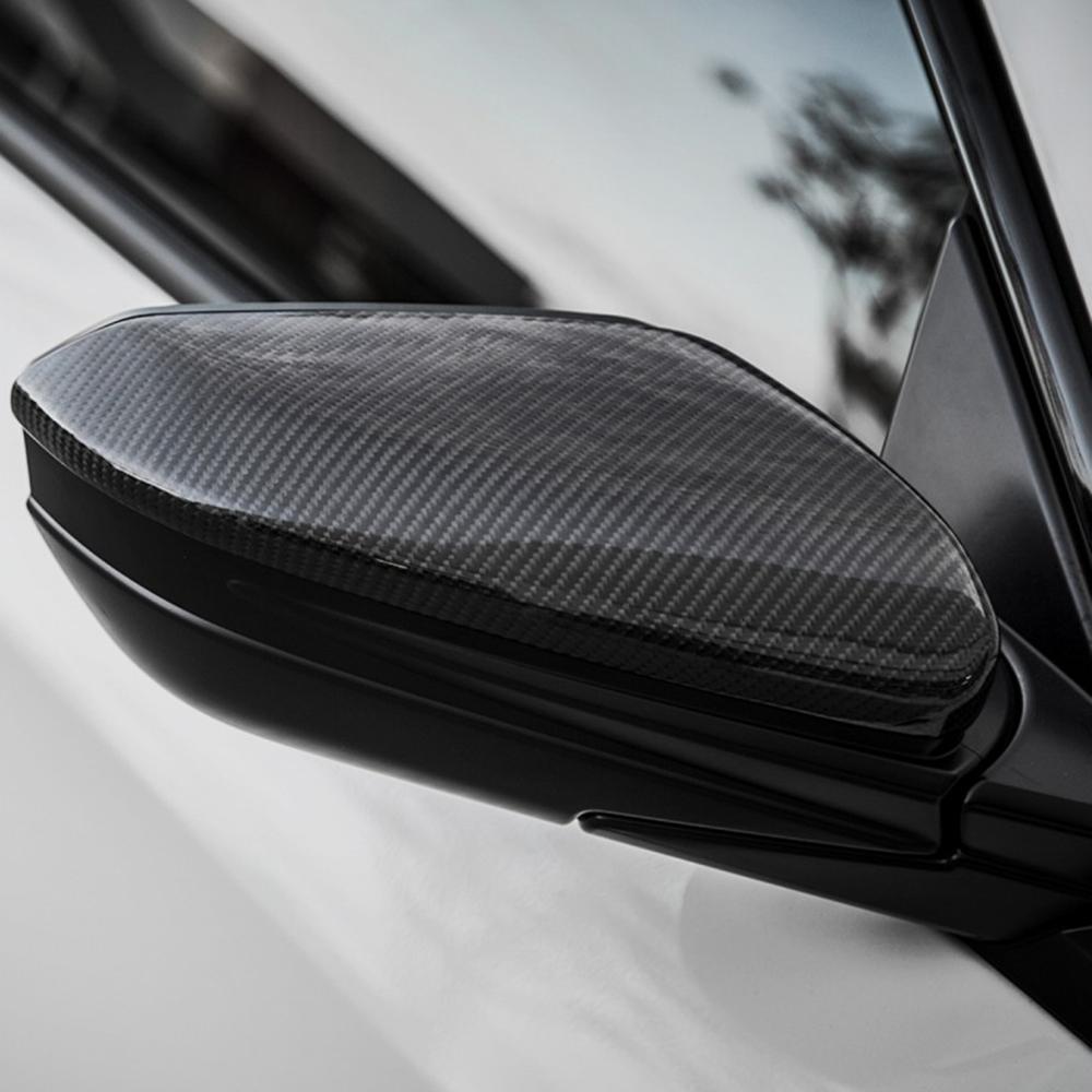 Seibon Carbon Fiber Mirror Caps - 2016-2021 Honda Civic/Civic Type-R