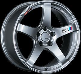 SSR GTV01 5x114.3 17" Glare Silver Wheels