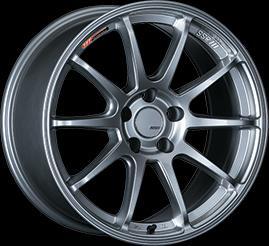 SSR GTV02 5x114.3 17" Glare Silver Wheels