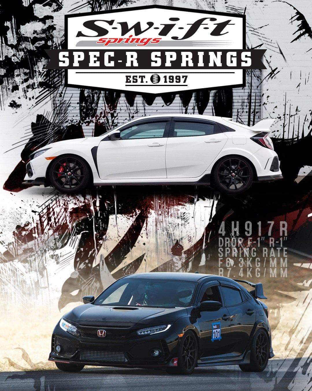 Swift Sports Springs Spec-R - 2017-2021 Honda Civic Type-R