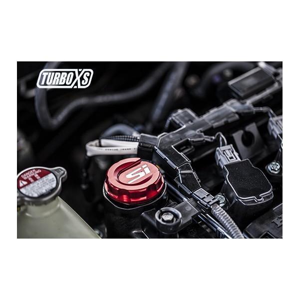 TurboXS Premium Aluminum Oil Cap - 2017+ Honda Civic Si