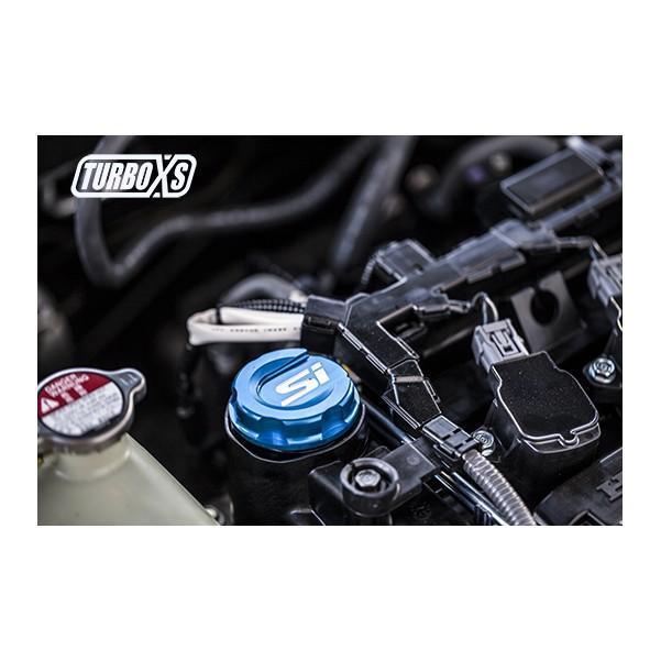 TurboXS Premium Aluminum Oil Cap - 2017+ Honda Civic Si