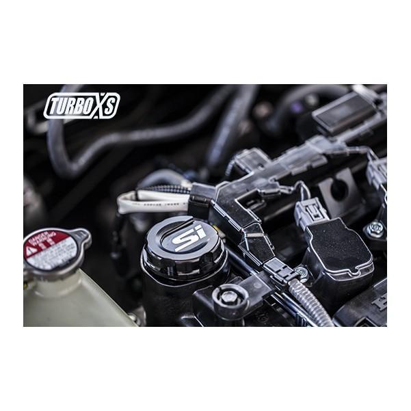 TurboXS Premium Aluminum Oil Cap - 2017+ Honda Civic Si